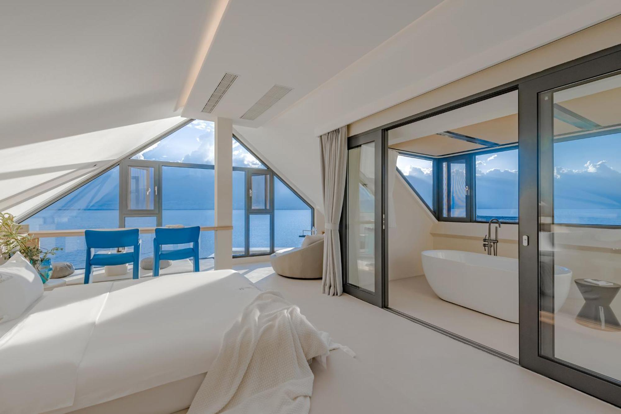 Dali Oriental Seaview Hotel -Dali Erhai Ngoại thất bức ảnh